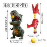 14-Piece Dinosaur Finger Launcher Toy Set – Finger Slingshots