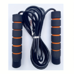 Adjustable Fitness Jump Rope with Non-Slip Foam Handles – Men & Women