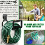 Heavy-Duty Metal Garden Hose Holder – Wall-Mounted Iron Reel