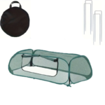 Pop-Up PVC Plant Cover – Garden Greenhouse with Window - 115x50x45cm/45x20x18inch
