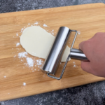 Stainless Steel Double-Head Rolling Pin – Non-Stick T-Bar Dough Roller