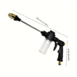 High-Pressure Foam Water Spray Gun – 3-Speed Garden Nozzle