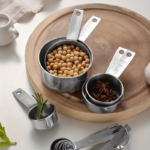 10-Piece Stainless Steel Measuring Cups & Spoons Set