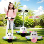 LED Light-Up Pogo Ball Jump Trick Board for Kids & Adults 200 lbs