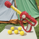 Dart Toy Launcher Game Set with Foam Bullets for Kids - Red