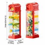 Farm Egg Drop Activity Cube & Sensory Toy for Fine Motor Skills - Red