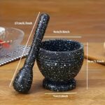Manual Garlic Press & Spice Grinder Set – PP Mortar & Pestle Set