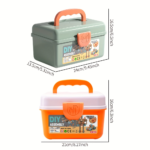 Kids Toy Tool Box Set with Electric Drill & Screws for STEM Play