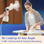 2-in-1 Garment Steamer & Clothes Iron – No-Leak Design