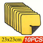10-Pack Microfiber Car Cleaning Towels – Ultra Absorbent Wash Cloths
