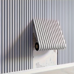 3D Embossed Grid Wall Panels – Self-Adhesive Peel & Stick Wallpaper