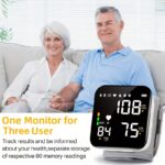 Automatic Wrist Blood Pressure Monitor with Large LCD Display