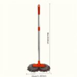 Adjustable Long-Handle Car Wash Mop – Microfiber Cleaning Brush