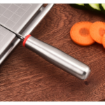 Stainless Steel Cheese Slicer & Butter Cutter with Measurements