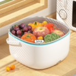 Ultrasonic Fruit & Vegetable Washer with OH Ion Cleaner