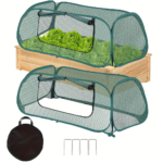 Pop-Up PVC Plant Cover – Garden Greenhouse with Window