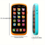Kids Toy Phone with Music & Educational Games – Pretend Smartphone