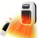 420W Wall Outlet Electric Space Heater with Thermostat