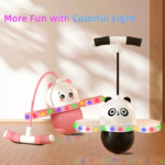 LED Light-Up Pogo Ball Jump Trick Board for Kids & Adults 200 lbs
