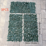 3-Pack Artificial Evergreen Wall Panels – Faux Greenery Privacy Screen