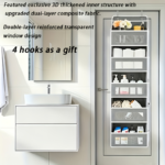 5-Tier Hanging Closet Organizer – Heavy-Duty Storage Shelves
