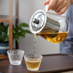 Heat-Resistant Glass Teapot & Water Pitcher