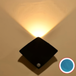 LED Motion Sensor Wall Sconce Light – Modern Hallway & Bedroom Night Light
