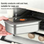 20-Piece Stainless Steel Food Storage Containers with Airtight Lids