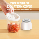 304 Stainless Steel Mini Food Chopper 350ml USB Wireless