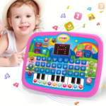 Kids Educational English Learning Toy – Alphabet, Numbers & Music Tablet