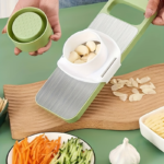 7-Piece Stainless Steel Vegetable Slicer & Grater Set