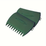 2-Pack Garden Leaf Scoops & Hand Rakes for Leaves & Debris