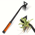 Heavy-Duty Manual Weeding Tool – Carbon Steel Stand-Up Weeder