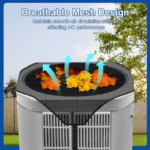 Universal Mesh Cover for Outdoor AC Units & Heat Pumps