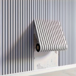 3D Embossed Grid Wall Panels – Self-Adhesive Peel & Stick Wallpaper - KC-1058