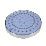 High-Pressure Rainfall Shower Head – 5-Spray Mode Handheld/Fixed - Deluxe 5 Mode Shower Head - Silvery