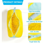 Reusable Sneaker Wash Bag for Washing Machine – Fluffy Protection