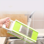 5-in-1 Square Vegetable Grater & Mandoline Slicer