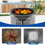 Universal Mesh Cover for Outdoor AC Units & Heat Pumps