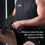 Portable Massage Gun – 6-Speed Muscle Massager with 8 Heads