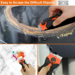 Multi-Purpose Razor Blade Scraper Tool Kit for Glass & Sticker Removal