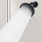 High-Pressure Rainfall Shower Head – 5-Spray Mode Handheld/Fixed