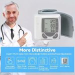 Automatic Wrist Blood Pressure Monitor with Large LCD Display