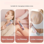 Portable USB Rechargeable Body Massager for Neck & Back