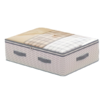 Large Clothing Storage Bag with Flip-Top Clear Window