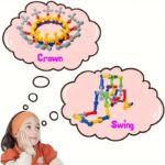 83-Piece STEM Building Blocks Set for Kids Random Colors
