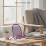 Cute Chair Desk Phone Stand – Anti-Slip Desktop Holder for Phones