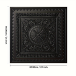 3D PVC Ceiling Tiles 2x2 12-Pack – Drop Ceiling Panels 48 Sq Ft