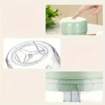 Electric Mini Garlic Mincer & Portable Food Processor USB, 250ml