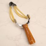 Heavy-Duty Aluminum Slingshot with Ergonomic Non-Slip Grip